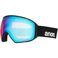 Anon M4 Goggles Toric + Bonus Lens + MFI® Face Mask - Black Frame w/ Perceive Variable Blue Lens (203551AZ53)