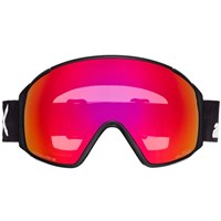 Anon M4S Toric Goggles + Bonus Lens + MFI Face Mask - Black Frame w/ Perceive Sunny Red Lens (2357814Z58)