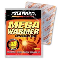 Grabber Mega Warmer 18 Hour Disposable Hand Warmer (Single Pack)