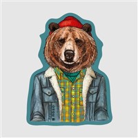 NoSo Patch - Rachel Kozlowski Collection - Mr Grizzly Bear