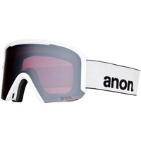 Anon Nesa S Goggles + Bonus Lens - White Frame w/ Perceive Sunny Onyx + Perceive Cloudy Burst Lenses (3054910Z59)