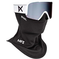 Anon Nesa S Goggles + Bonus Lens - White Frame w/ Perceive Sunny Onyx + Perceive Cloudy Burst Lenses (3054910Z59)