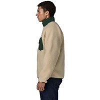 Patagonia Men's Classic Retro X Jacket - Dark Natural w/Treeline Green