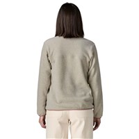 Patagonia Women's Lightweight Synchilla Snap-T Pullover - Oatmeal Heather w/Moonrise Taupe
