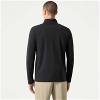 Descente Men's Shoulder Quilt T-Neck - Black