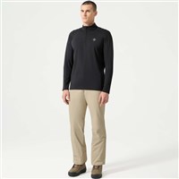 Descente Men's Shoulder Quilt T-Neck - Black
