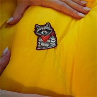 NoSo Patch - Rachel Kozlowski Collection - Raccoon Bandit