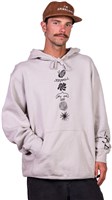 Spiral Wax Glyph Hoody - Gray