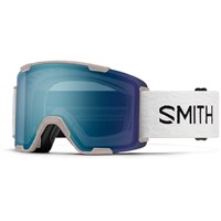 Smith Stash XL Goggle - Raw ReNU Undyed Frame w/ CP Everyday Blue Mirror + CP Storm Blue Lenses (M007873WB994B)