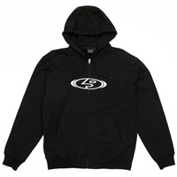 Public Stretch Logo Hoody - Black