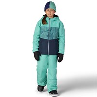686 Athena Insulated Jacket - Girl's - Wasabi Colorblock