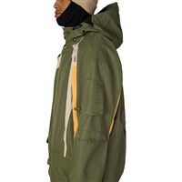 686 Men's 2003 Atom Jacket - Fatigue Green Colorblock