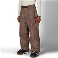 686 Men's 686 Dojo Pant - Brown Crinkle Wash