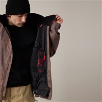 686 Men's 686 Dojo Jacket - Brown Crinkle Wash