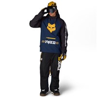 686 Men's 686 x Fox Racing Waterproof Hoody - Fox Navy Colorblock