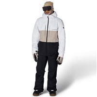 686 Men's SMARTY 3-in-1 Form Jacket - White Colorblock