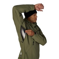 686 Men's WINDSTOPPER Pullover Hoody by GORE-TEX LABS - Fatigue Green