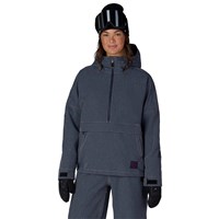 686 Women's Outline Shell Anorak - Navy Denim