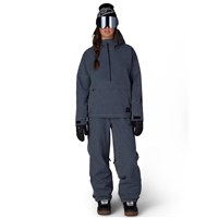 686 Women's Outline Shell Anorak - Navy Denim
