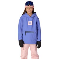 686 Youth Waterproof Hoody - Alpenglow Blue