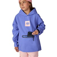 686 Youth Waterproof Hoody - Alpenglow Blue