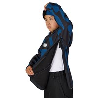 686 Youth Waterproof Hoody - Blue Ash Shapes