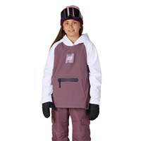 686 Youth Waterproof Hoody - White Colorblock
