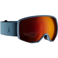 Atomic Unisex Revent L HD Goggle - Ocean Frame w/ Red HD Lens (AN5107104)