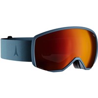 Atomic Unisex Revent M HD Goggle - Ocean Frame w/ Red HD Lens (AN5107116)