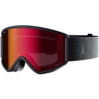 Atomic Unisex Savor L Photo Goggle - Black Frame w/ Red Photo Lens (AN5107168)