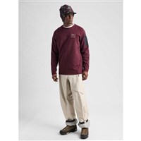 Burton Men's [ak] Baker Stretch Fleece Crew - Rum Raisin