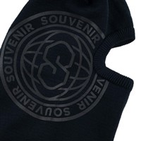 Souvenir Printed Burglar Mask - Black
