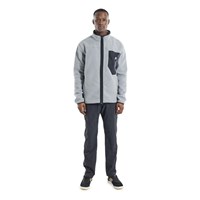 Burton Men's Cinder Full-Zip Fleece - Gray Heather