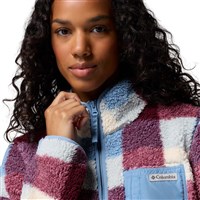Columbia Women's West Bend Print Full Zip II - Rainy Day / Multi Buffalo Check