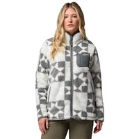 Columbia Women's West Bend Print Full Zip II - Tea Light / Cozy Quilt