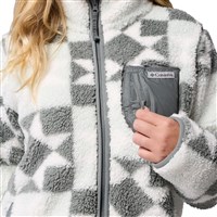 Columbia Women's West Bend Print Full Zip II - Tea Light / Cozy Quilt