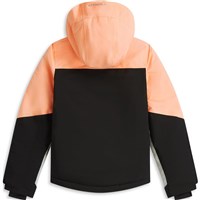 O'Neill Girl's FWC Cruz Triple Snow Jacket - Funky Peach Colour Block