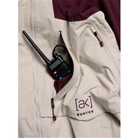 Burton Men's [ak] Cyclic GORE-TEX 2L Jacket - Rum Raisin / Chinchilla Gray