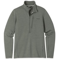 Stio Men's Glide Power Stretch Half Zip - Canyon Rock Heather