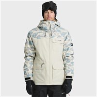 Quiksilver Men's Mission Print 20K Jacket - Bone White