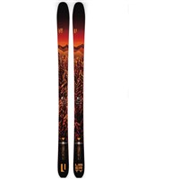 Liberty Men's Super Radian 88 Skis - Black / Orange