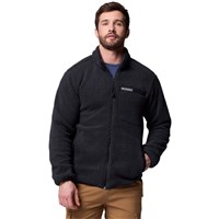 Columbia Men's Rugged Ridge High Pile Full Zip - Black