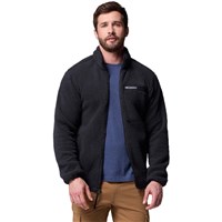 Columbia Men's Rugged Ridge High Pile Full Zip - Black