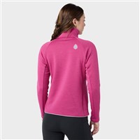Stio Women's Glide Power Stretch Half Zip - Bold Bloom Heather