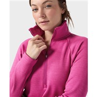 Stio Women's Glide Power Stretch Half Zip - Bold Bloom Heather