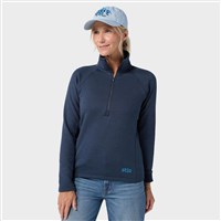 Stio Women's Glide Power Stretch Half Zip - Mountain Shadow Heather