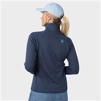 Stio Women's Glide Power Stretch Half Zip - Mountain Shadow Heather