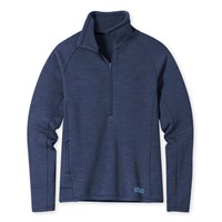 Stio Women's Glide Power Stretch Half Zip - Mountain Shadow Heather