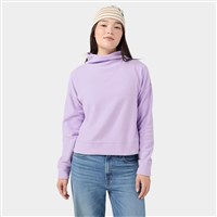 Stio Women's Turpin Fleece Mockneck - Violet Echo Heather