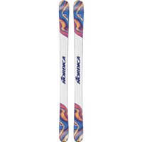 Nordica Men's Unleashed 98 CA Skis - Blue / Orange